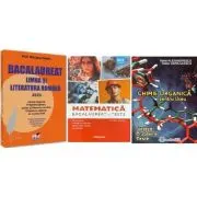 Pachet Bacalaureat 2026. Limba si literatura romana, Matematica M2 Tehnologic. Teste si Chimie organica pentru liceu