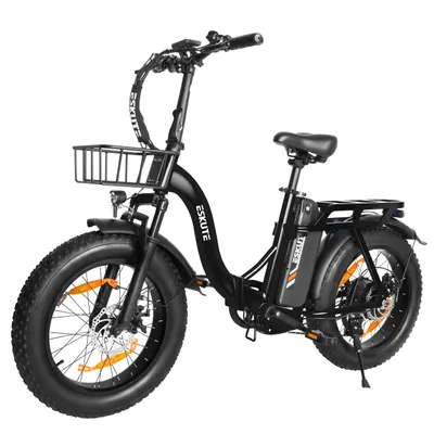Bicicletă electrică pliabilă ESKUTE D202, baterie 48V 20.8Ah, anvelope groase 20