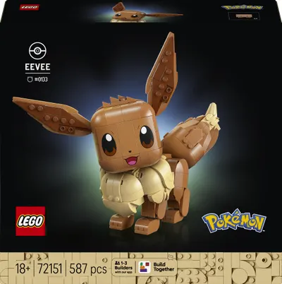Constructor LEGO Pokemon - Eevee (72151)