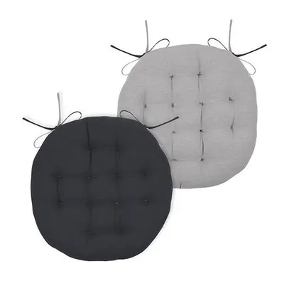 Perna pentru scaun STOF - Duo, 38 cm, neagră/gri