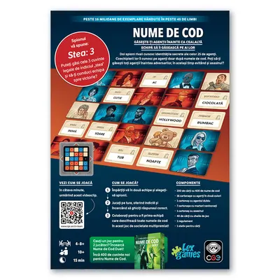 Joc de societate - Nume de Cod