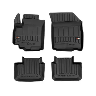 Set covorase cauciuc 4 piese proLine 3D, fata spate negru, potrivit SUZUKI SX4 06.06-, Hatchback