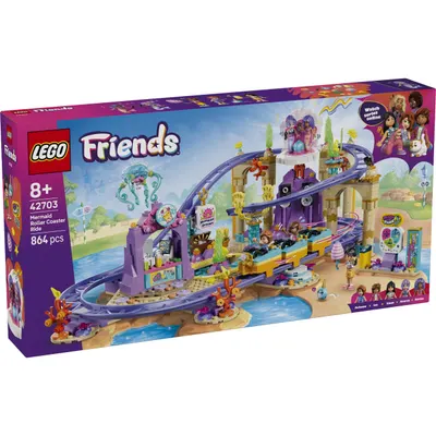 LEGO® Friends - Roller-coaster cu sirene (42703)