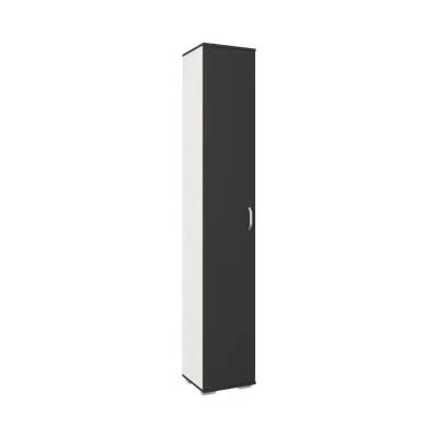 Dulap Como, 1 Usa, Antracit/Alb, L 33 x l 35 x H 200 cm