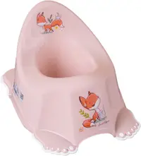 Oală muzicală pentru bebeluși Tega Baby - Forest Fairtale, roz deschis