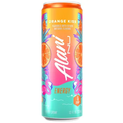 Energizant cu Aroma de Orange Kiss fara Zahar Adaugat 355ml
