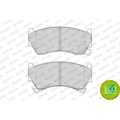 Set placute frana, frana disc FERODO FDB1103