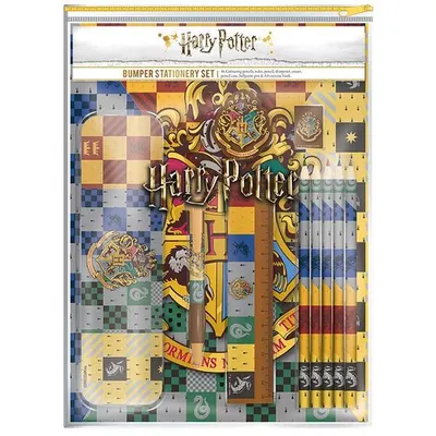 Set de rechizite în pungă cu fermoar Harry Potter