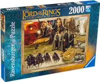 Puzzle Ravensburger din 2000 de piese - Stapanul Inelelor: Frăția inelului