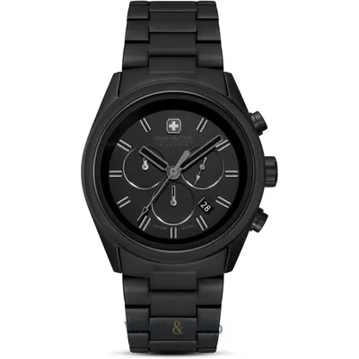 Ceas Swiss Military Hanowa Swiss Military Hanowa SMWGI0004230 Mens watch Navalus Pro Chrono Stealth 43mm 10ATM