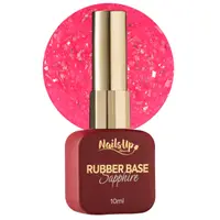 Rubber base NAILSUP Sapphire Flakes 014 10 ml