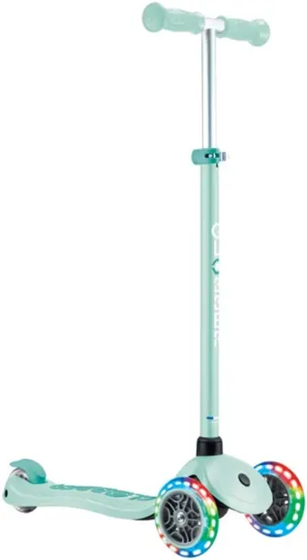 Trotinetă Globber - Primo Plus Lights, verde