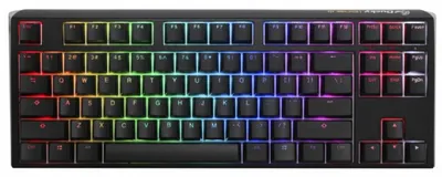 Tastatură mecanică Ducky - One 3 Classic TKL, Silver, RGB, neagră
