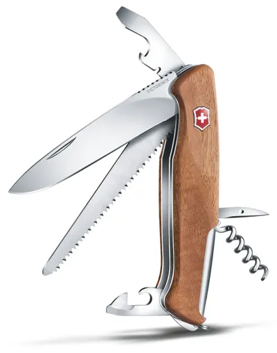 Cuțit de buzunar elvețian Victorinox - RangerWood 55, 10 functii