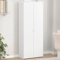 vidaXL Fișet, alb, 60x32x153 cm, lemn prelucrat