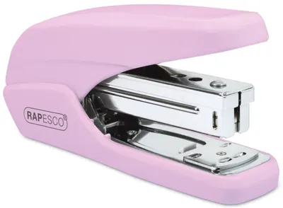 Capsator Rapesco - X5-25PS, 24/6, 25 coli, roz