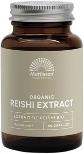 Mattisson Healthstyle Extract Organic Reishi, 60 capsule