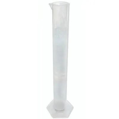 Cilindru Gradat 100ml Polipropilena 23.5cm, Profesional pentru Laborator si Vinificatie