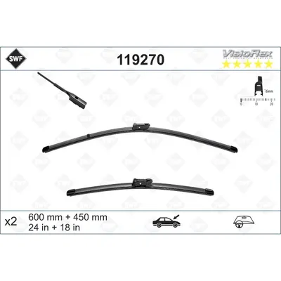 Lamela stergator SWF 119270