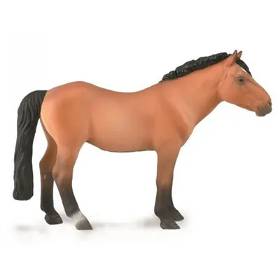 Figurina pictata manual Armasar Mongol Light Bay