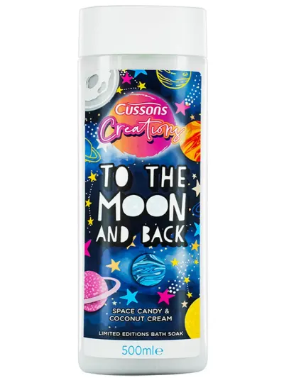 Cussons Creations Spuma de baie 500 ml To the moon and back