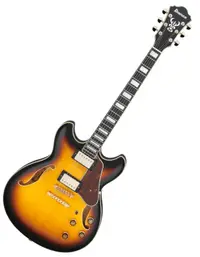 Chitară semi-acustică Ibanez - AS93FM, Antique Yellow Sunburst