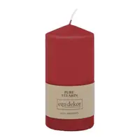 Lumânare Eco candles by Ego dekor Top,durată ardere 30 h, roșu