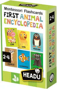 Carduri Flash Headu Montessori - Prima mea Enciclopedie pentru animale