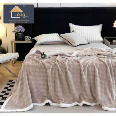 Patura CoCoLiNo, Jojo Home, 200x230cm, tip Blanita Wave, Cappuccino