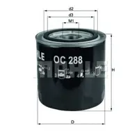 Filtru ulei MAHLE ORIGINAL OC 288
