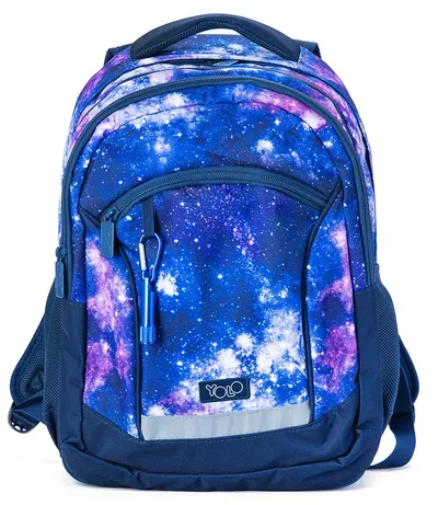 Ghiozdan școlar Yolo - Galaxy, 2 in 1