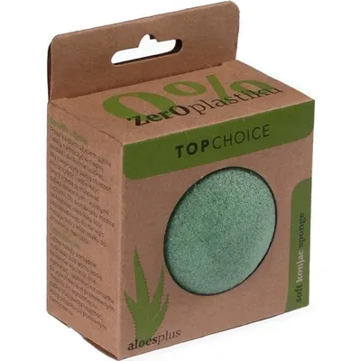 Burete Konjac pentru curatarea tenului pe baza de aloe, 0 plastic Top Choice 37269
