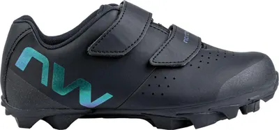 Pantofi ciclism MTB XC - Hammer Junior - Black | Iridescent
