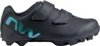 Pantofi ciclism MTB XC - Hammer Junior - Black | Iridescent