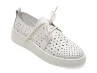 Pantofi GRYXX albi, 5092304, din piele naturala