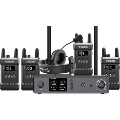 Hollyland Mars T1000 Sistem Intercom 4TX + RX - Default Title