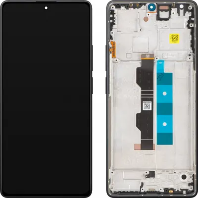 Display cu Touchscreen Xiaomi Redmi Note 14S, cu Rama, Negru, Service Pack 56000300N6R00