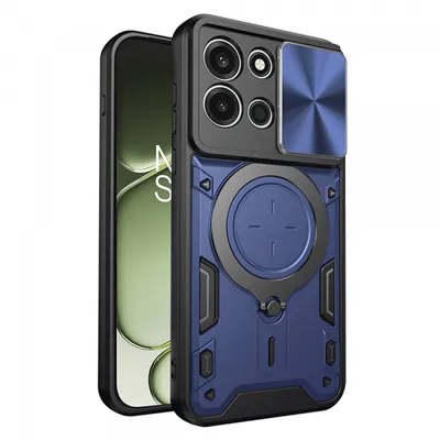 Husa pentru OnePlus Nord 6, Techsuit, CamGuard Pro, Albastra