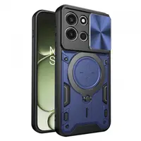 Husa pentru OnePlus Nord 6, Techsuit, CamGuard Pro, Albastra