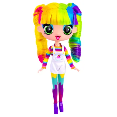 Păpușă Decora Dream 28 cm cu Accesorii – Păpușă de Personalizat, Peste 50 Surprize, păr lung, colecția Decora Girlz