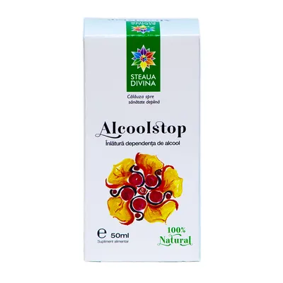 Tinctura Alcoolstop, 50ml, Steaua Divina