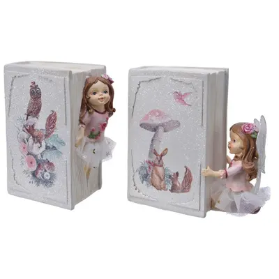 Decoratiune - Sweet Girl with Book - mai multe modele
