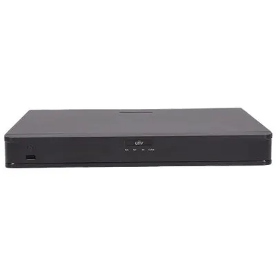 NVR 16 canale seria Easy Uniview NVR302-16E2-P16, 4K, 16 canale 12MP + 16 porturi PoE, VCA, H.265 Ultra