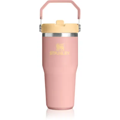 Stanley IceFlow™ Flip Straw 2.0 Tumbler sticlă termos din oțel inoxidabil Peach Rose 1 buc