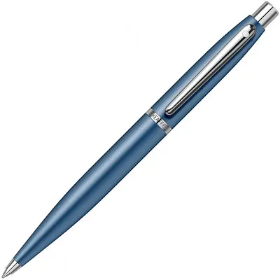 Pix Sheaffer VFM - Neon Blue Chrome Trim