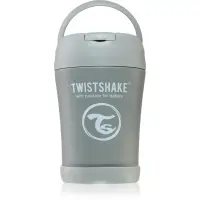 Twistshake Stainless Steel Food Container Grey termos pentru mâncare 1 buc