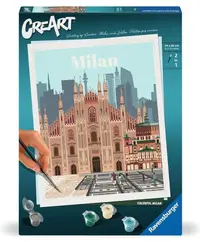 Set de pictură pe numere Ravensburger CreArt - Milano