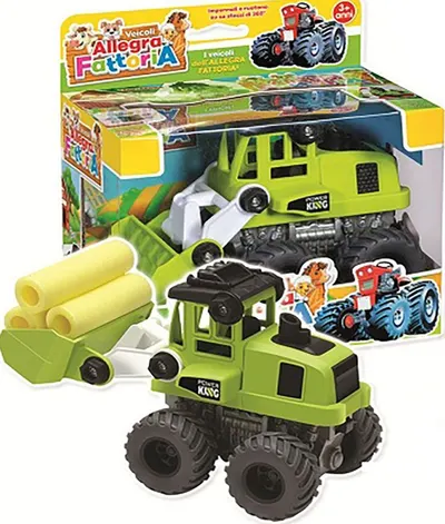 Jucarie pentru copii RS Toys - Tractor cu incarcator frontal