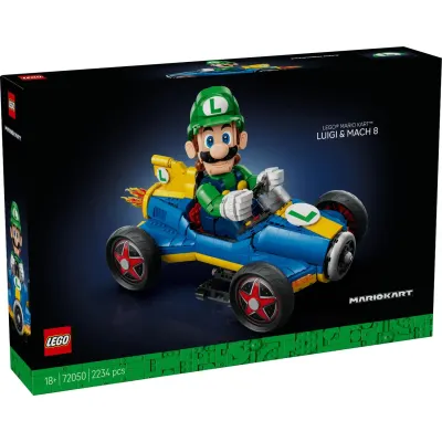 LEGO® Super Mario - Mario Kart - Luigi si Mach 8 (72050)
