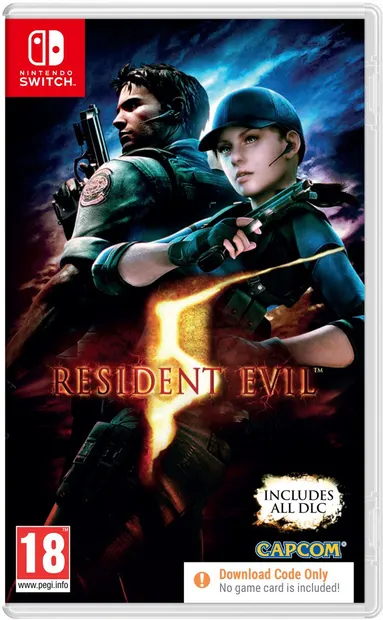 Resident Evil 5 - Cod în cutie (Nintendo Switch)
